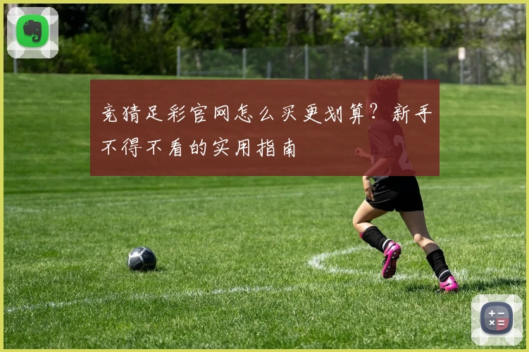 竞猜足彩官网怎么买更划算?新手不得不看的实用指南